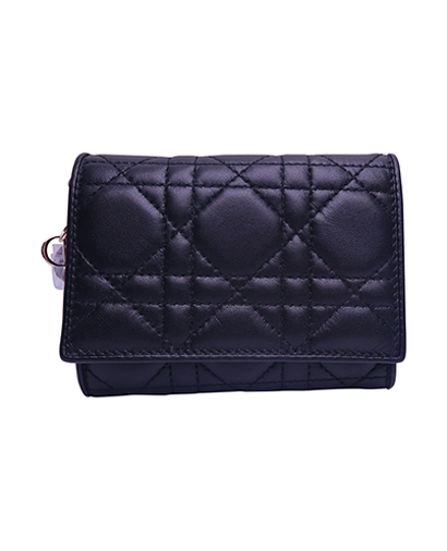 Dior Lady Dior Wallet, front view
